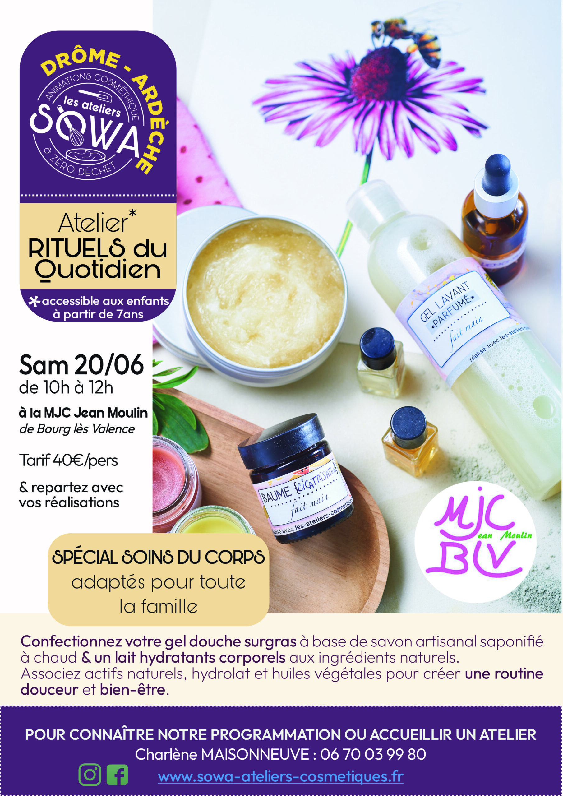 Ateliers cosm’éthiques 💅 : séance découverte