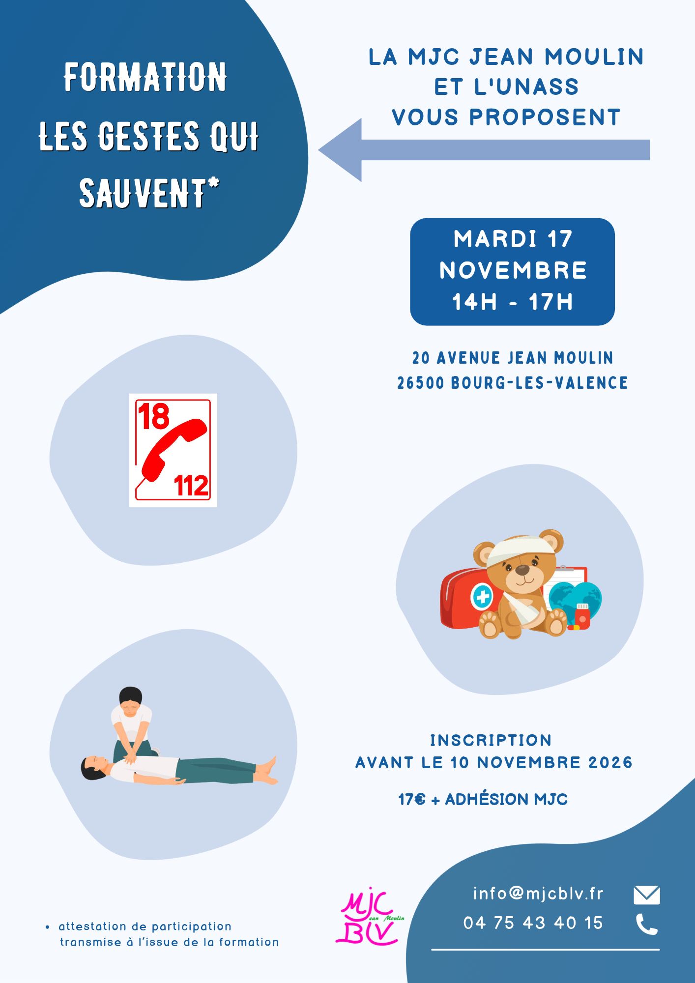 Gestes qui sauvent 🆘